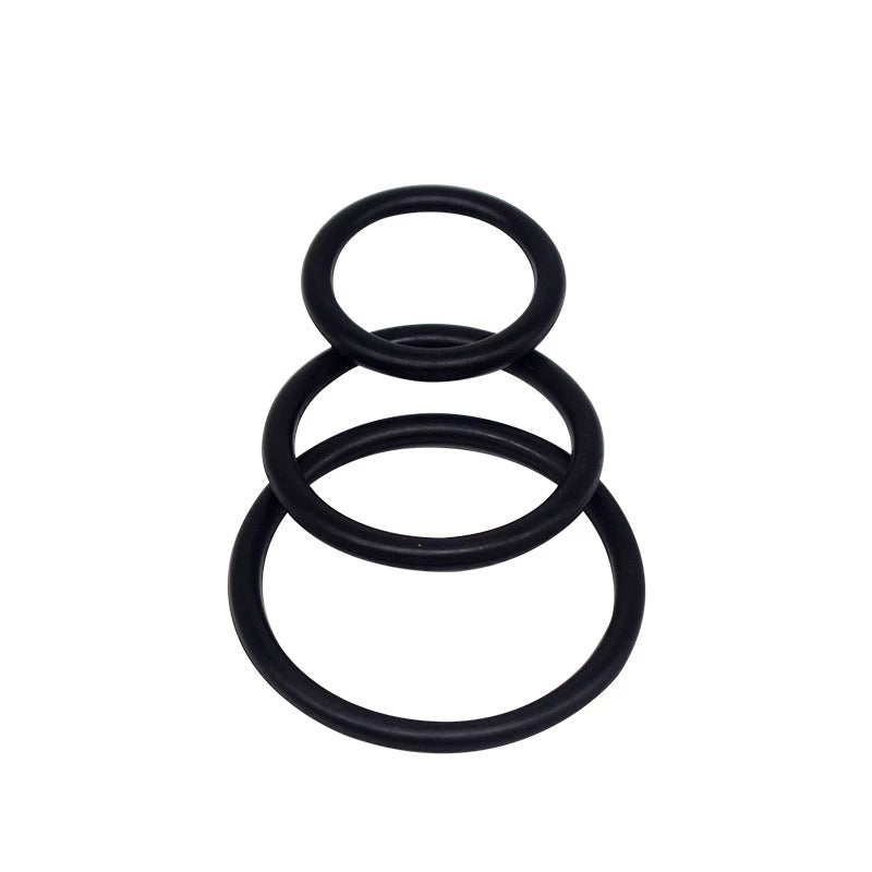 Silicone Cock Ring - Four-piece
