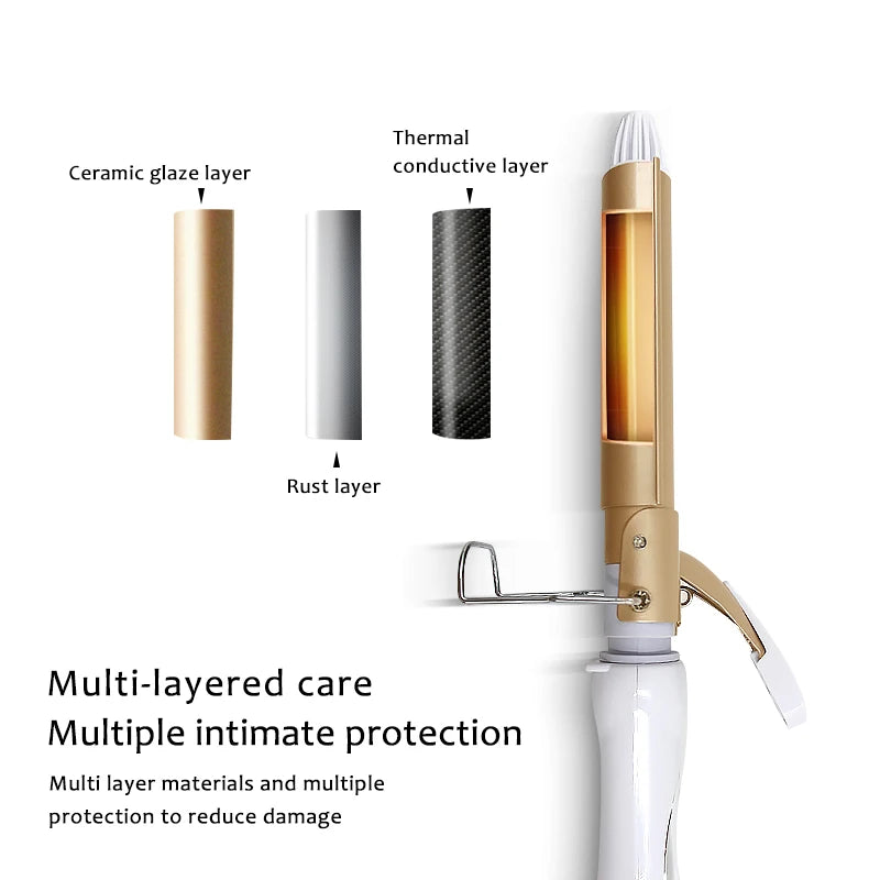 Ceramic Triple Barrel Hair Styler Hair Waver