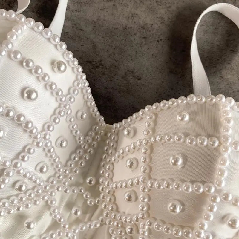Full Beads Corset Top