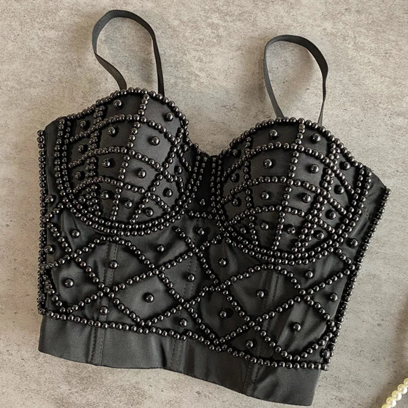 Full Beads Corset Top