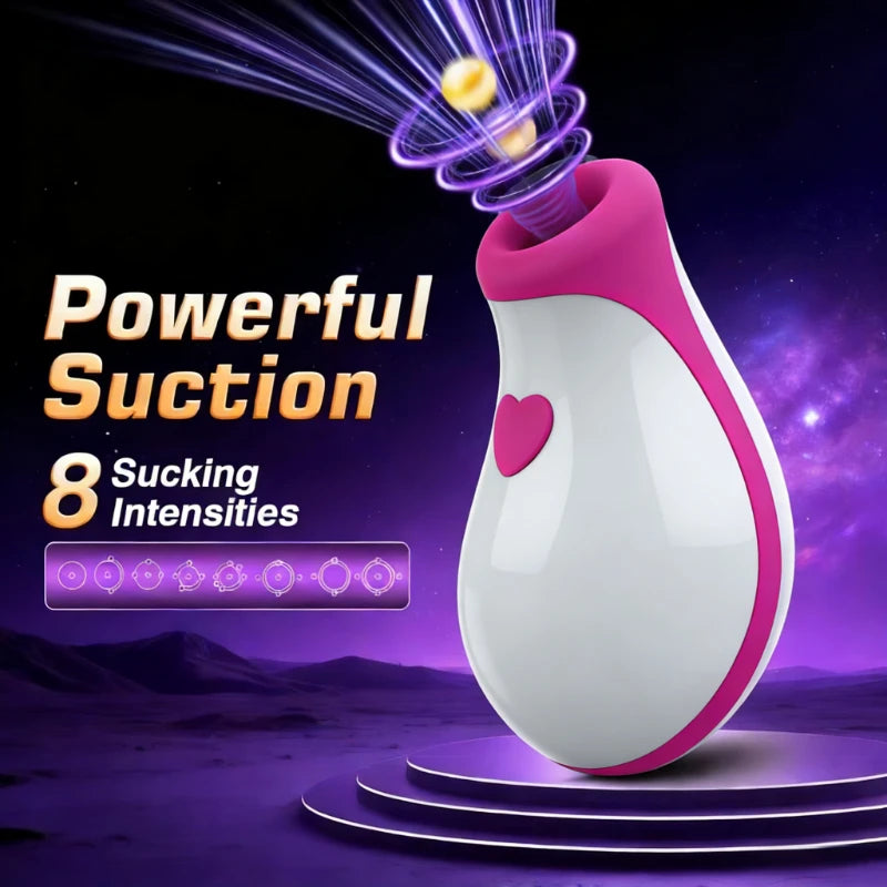 Sucking Vibrator for Women Vacuum Suction Clitoris Stimulator 10 Power