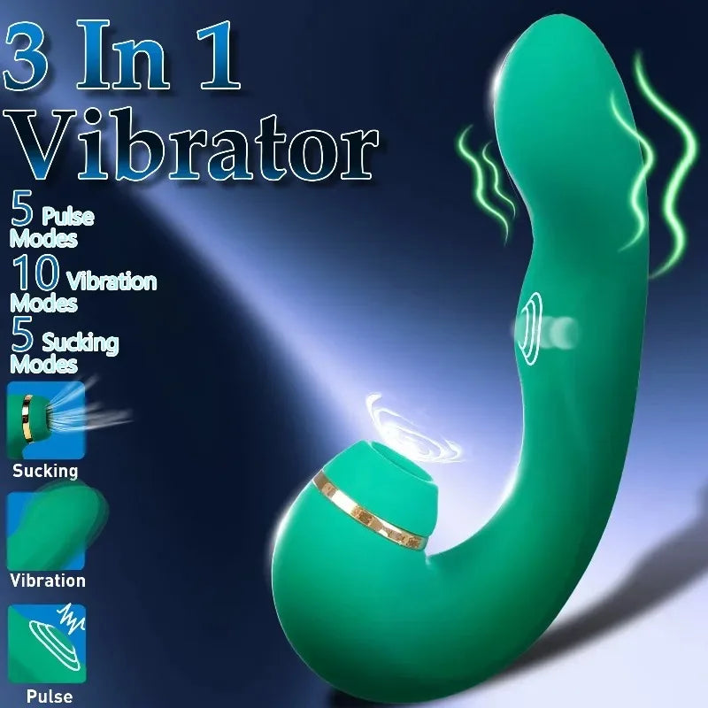 Clitoral Sucking Licking Vibrator