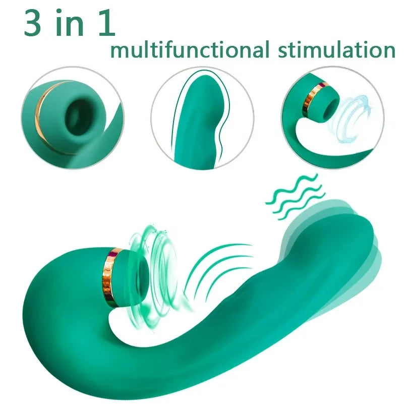 Clitoral Sucking Licking Vibrator