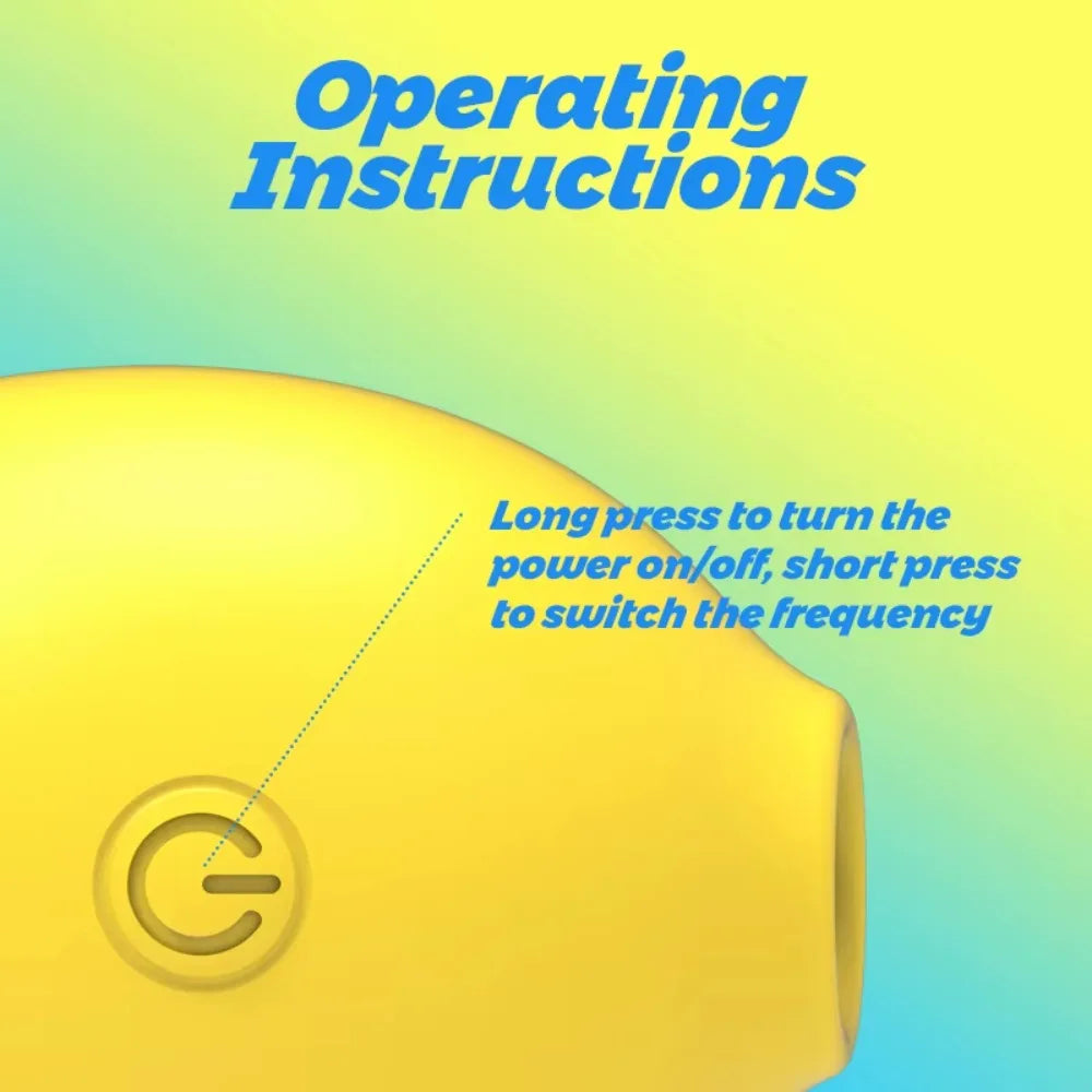 Lemon Suck Toy Sucking Vibrator for Women Vacuum Clitoris Stimulator