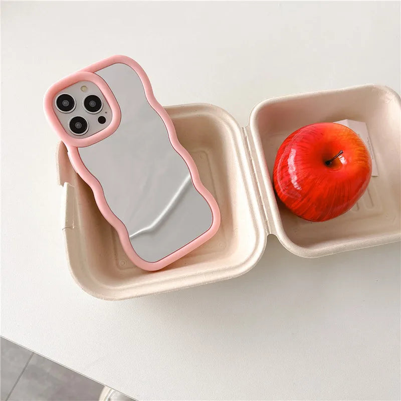 Makeup lipstick Mirror frame Phone Case