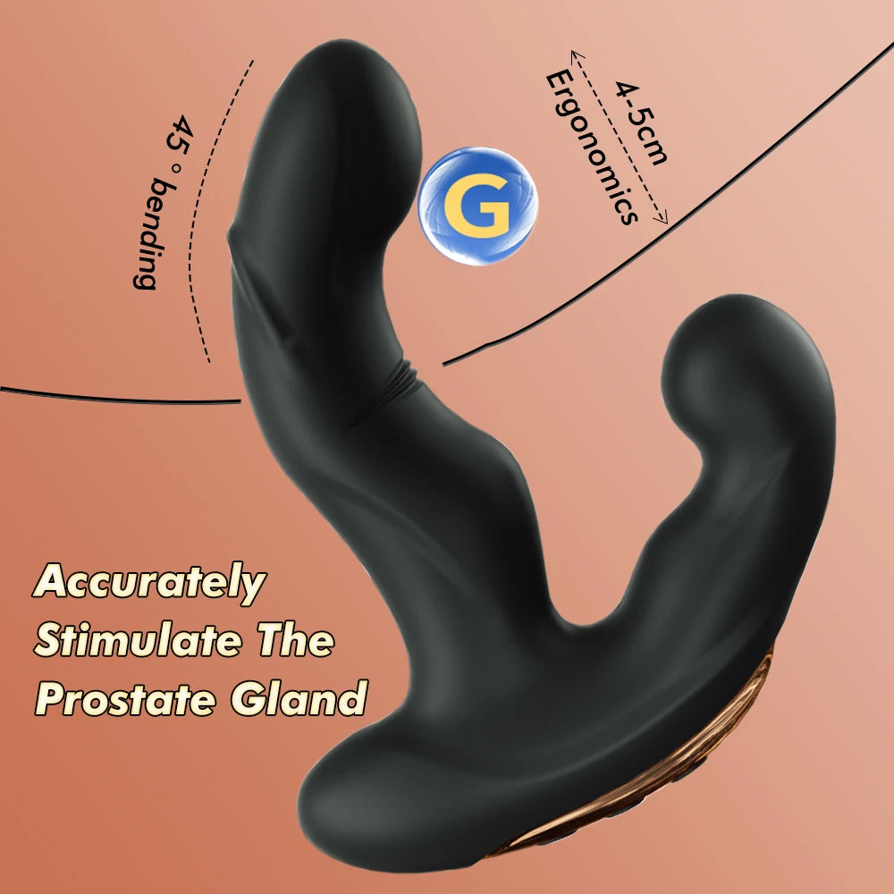 Anal Vibrators Finger Prostate Massage Butt Plug Prostate Stimulator