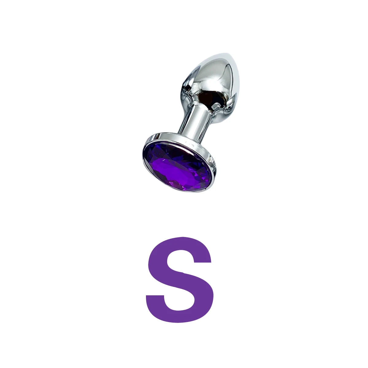 Metal Anal Plug Jewelry Base Beginner To Expert 5 Size Butt Plug