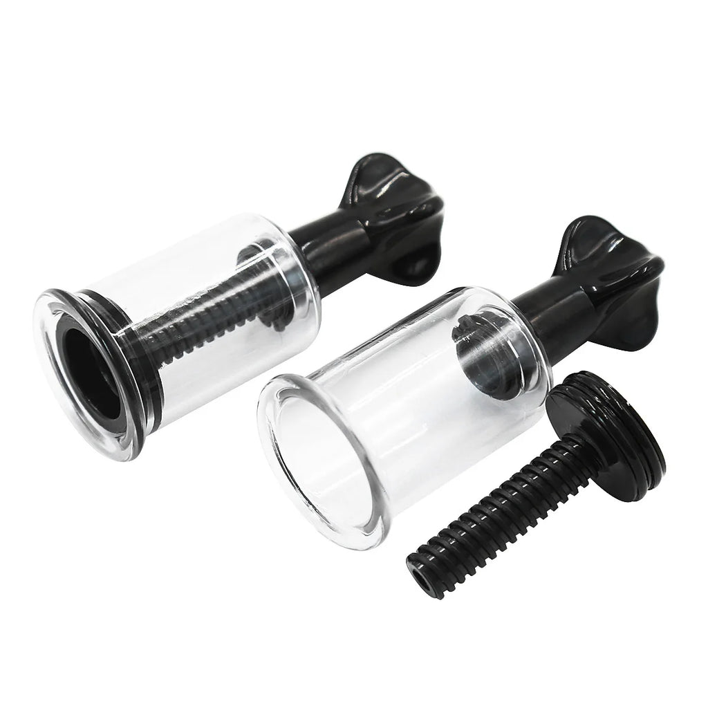Vacuum Cupping Device Nipple Clamps Breast Clips Stimulator Sex Restraints