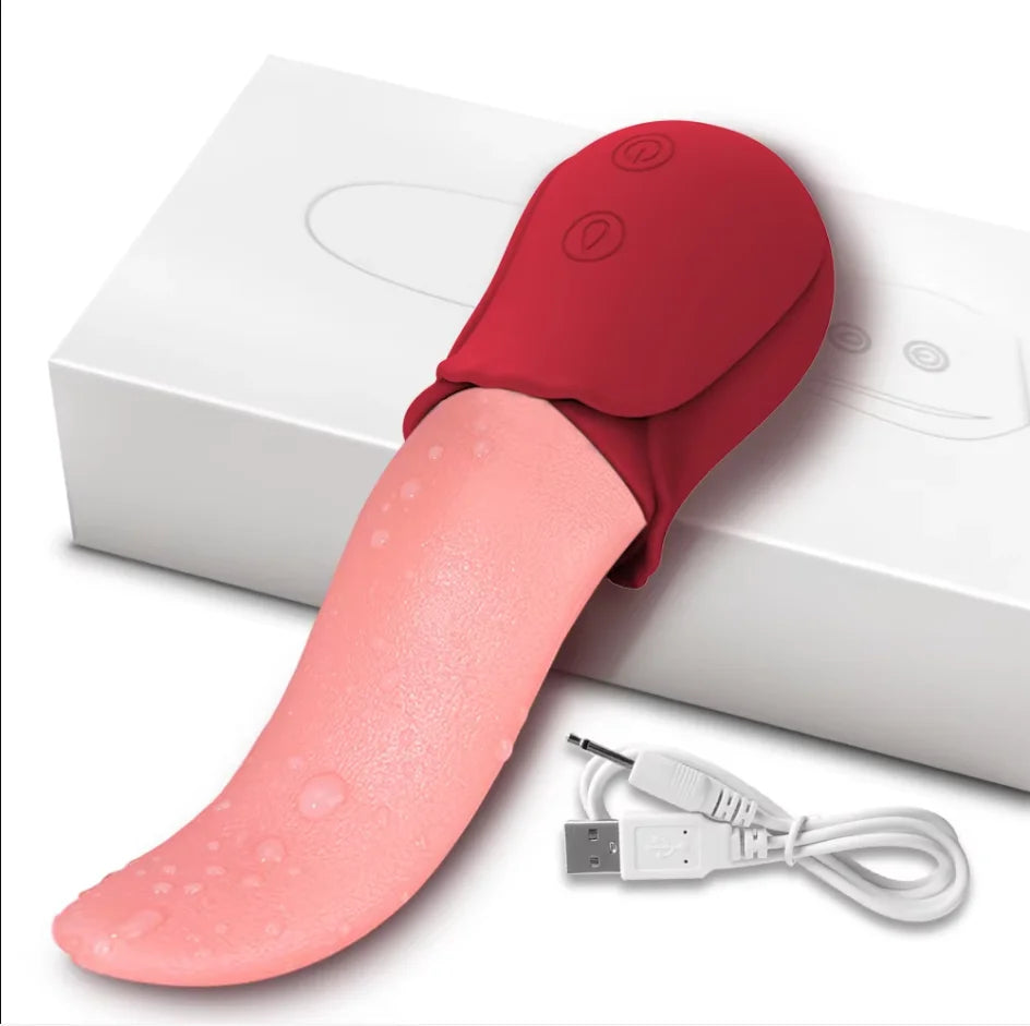 Realistic Licking Tongue Vibrator
