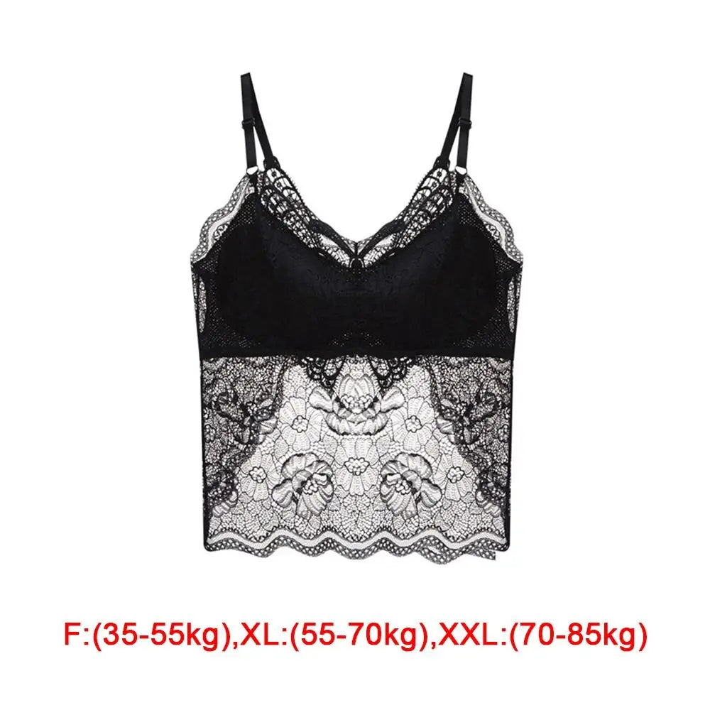 Lace Butterfly Lace Camisole Sexy