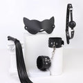 4pcs/Set Erotic Sex Toys Couples Games PU Leather Bondage BDSM Kit ﻿