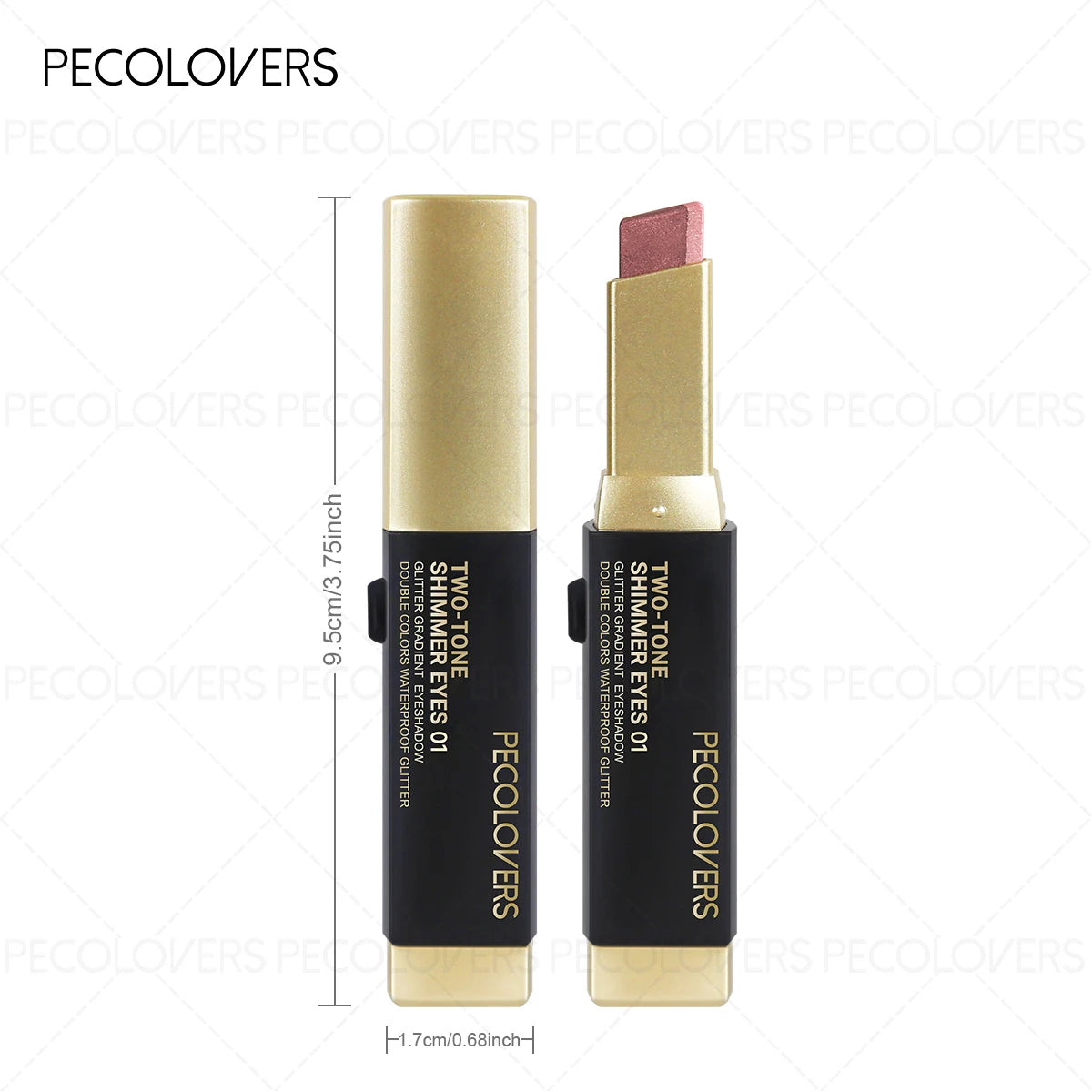Metallic Shimmer Duo Eyeshadow Stick