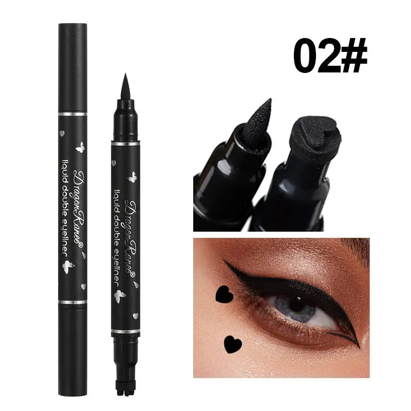 2 IN 1 Eyeliner Stamp Long-Lasting Waterproof