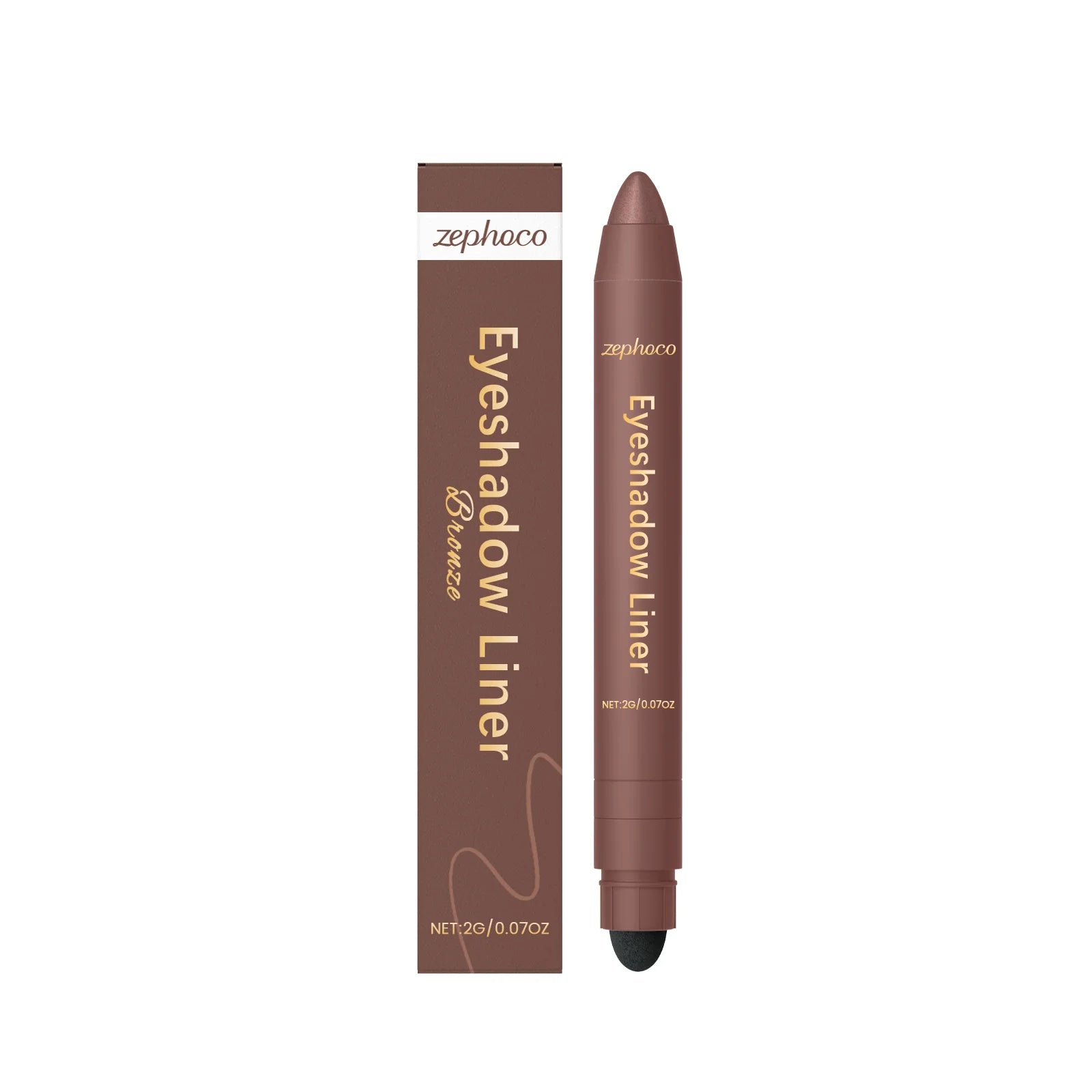 2in1 Eyeliner Pen Smudge Proof Waterproof Formula