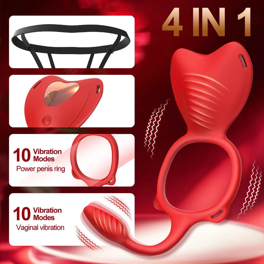 Wearable Panty Vibrator Female 10 Vibration with Wireless Control