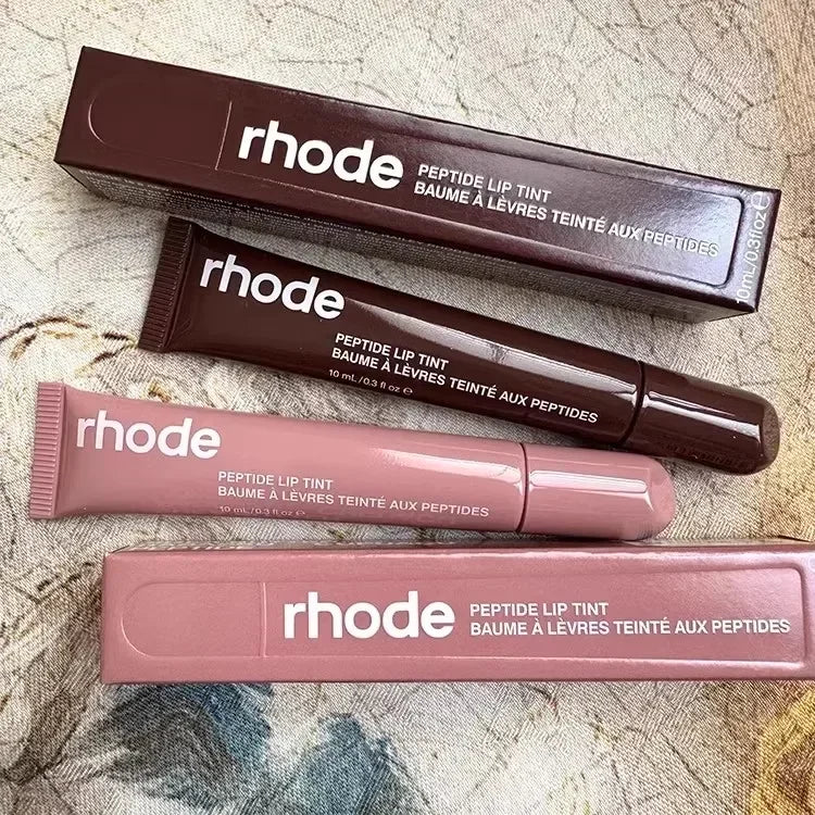 Rhode Blusher Rouge Powder Pocket Blush Lip Gloss Cheek Hydrating Lipstick