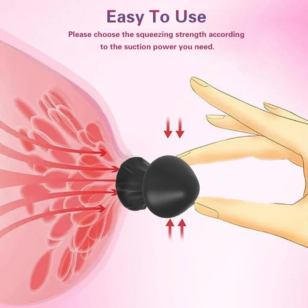 Nipple Sucker Clamps  Women’s Breast First Nipple Stimulator