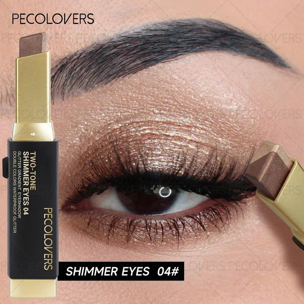 Metallic Shimmer Duo Eyeshadow Stick
