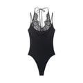 Sexy Night Party Bodysuits Patchwork Lace