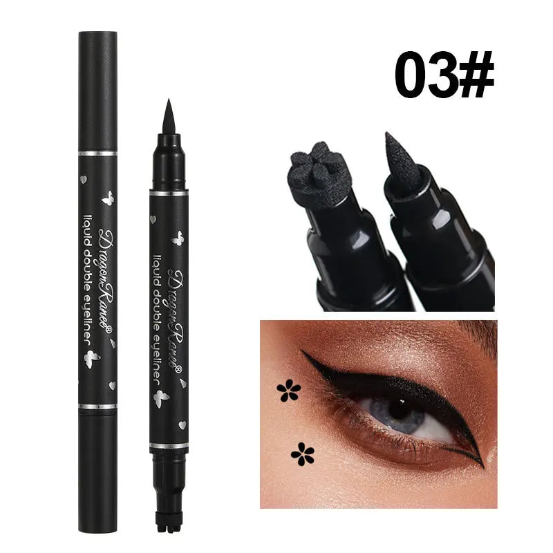 2 IN 1 Eyeliner Stamp Long-Lasting Waterproof