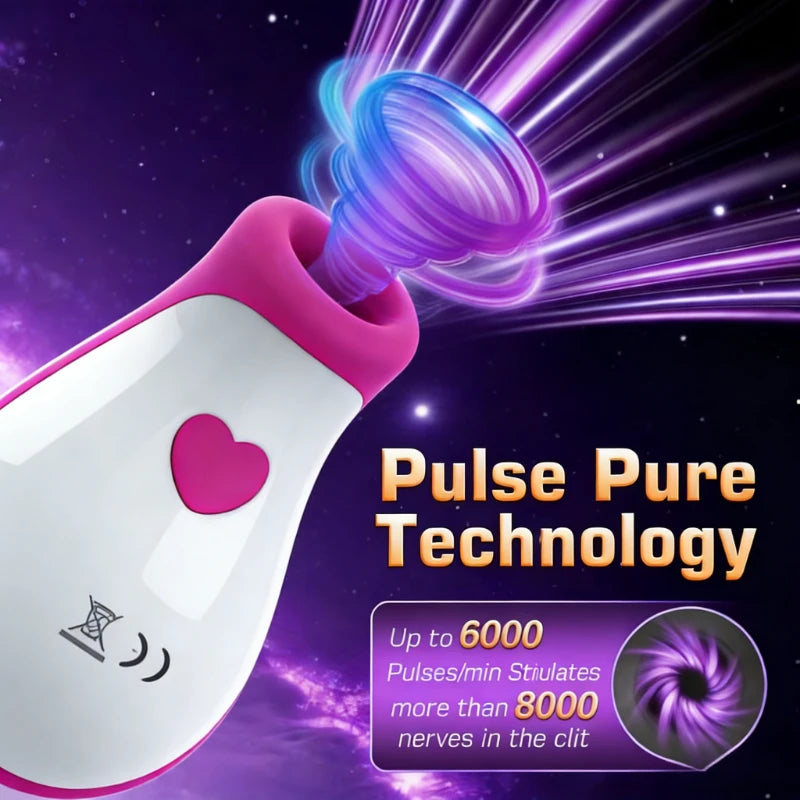 Sucking Vibrator for Women Vacuum Suction Clitoris Stimulator 10 Power