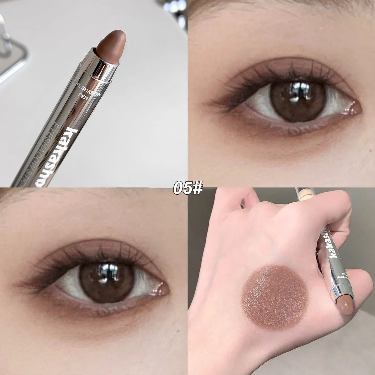 Metallic Glitter Eyeshadow Stick Matte Waterproof Shimmer High Gloss