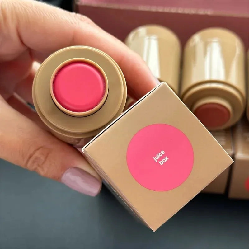 Rhode Blusher Rouge Powder Pocket Blush Lip Gloss Cheek Hydrating Lipstick