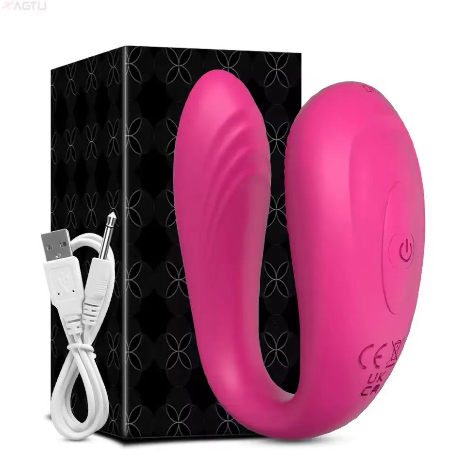 Dildo Vibrator Double Penetration Vagina Vibration
