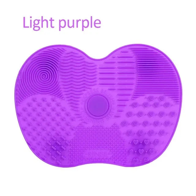 Silicone Brush Cleaner Cleaning Mat