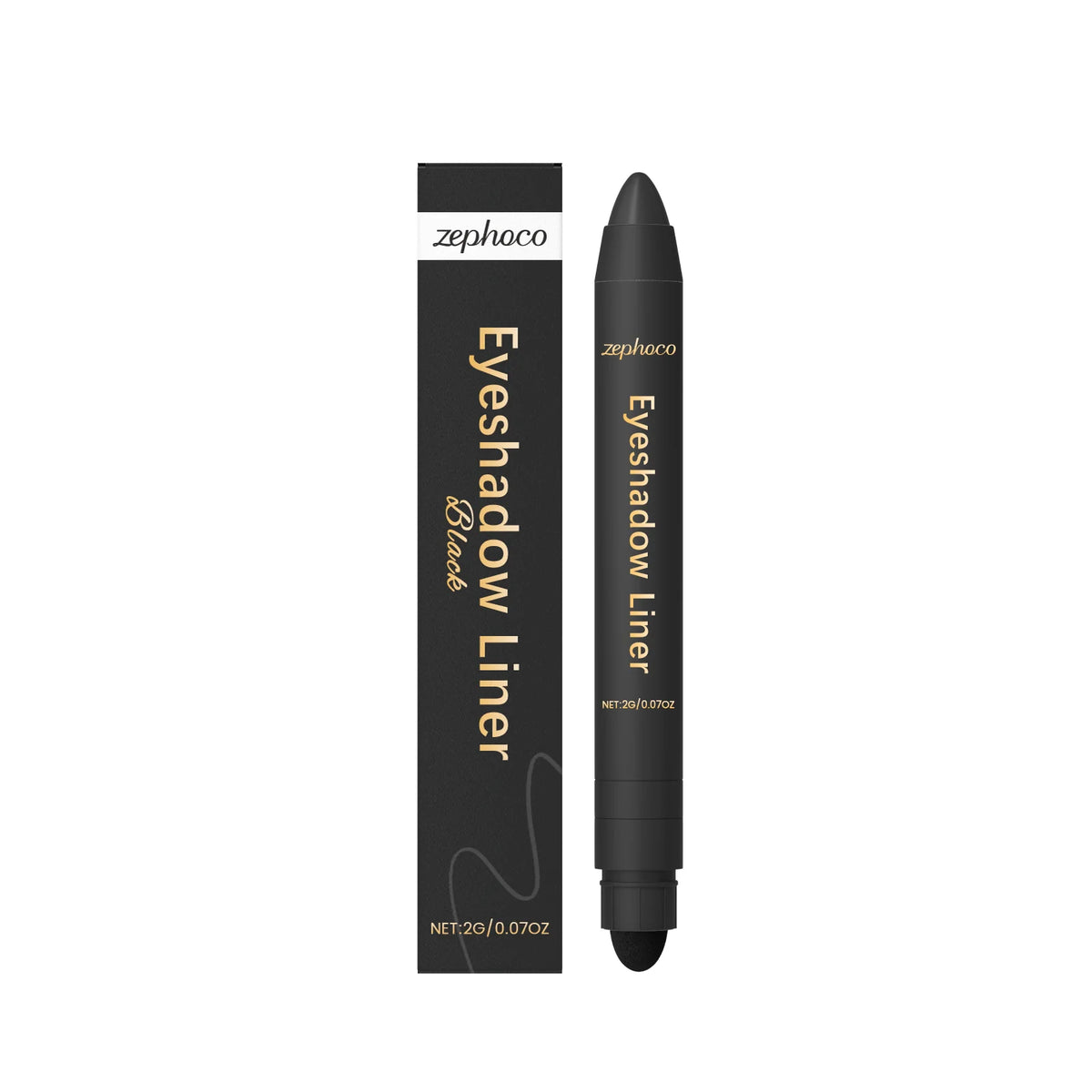 2in1 Eyeliner Pen Smudge Proof Waterproof Formula