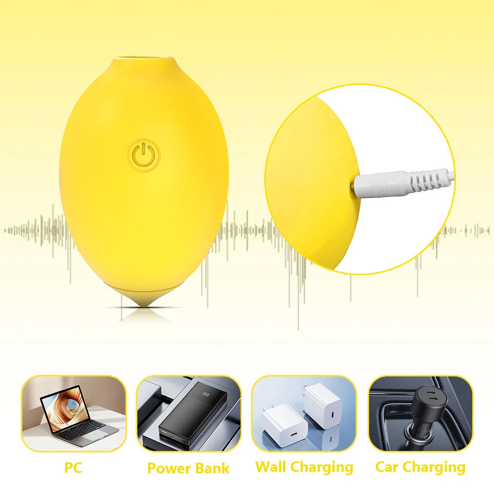 Lemon Suck Toy Sucking Vibrator for Women Vacuum Clitoris Stimulator