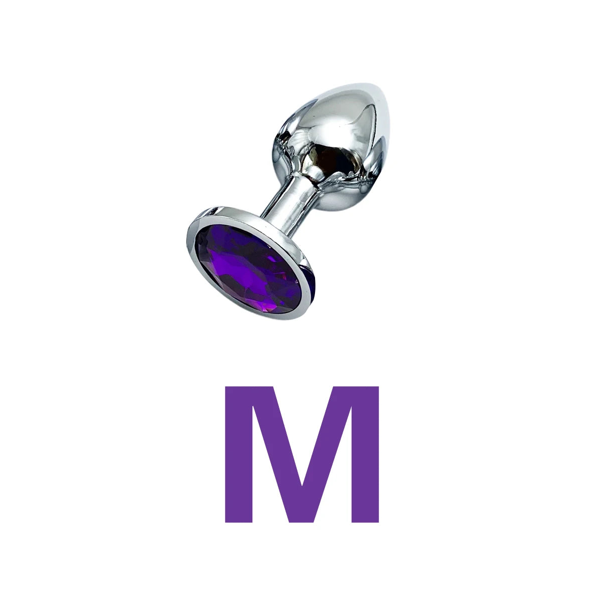 Metal Anal Plug Jewelry Base Beginner To Expert 5 Size Butt Plug