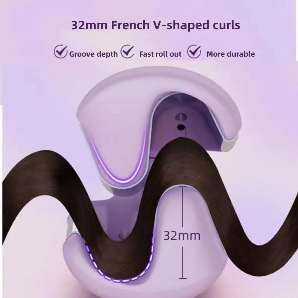 Hair Curling Iron 32mm Deep Wave Hair Curler