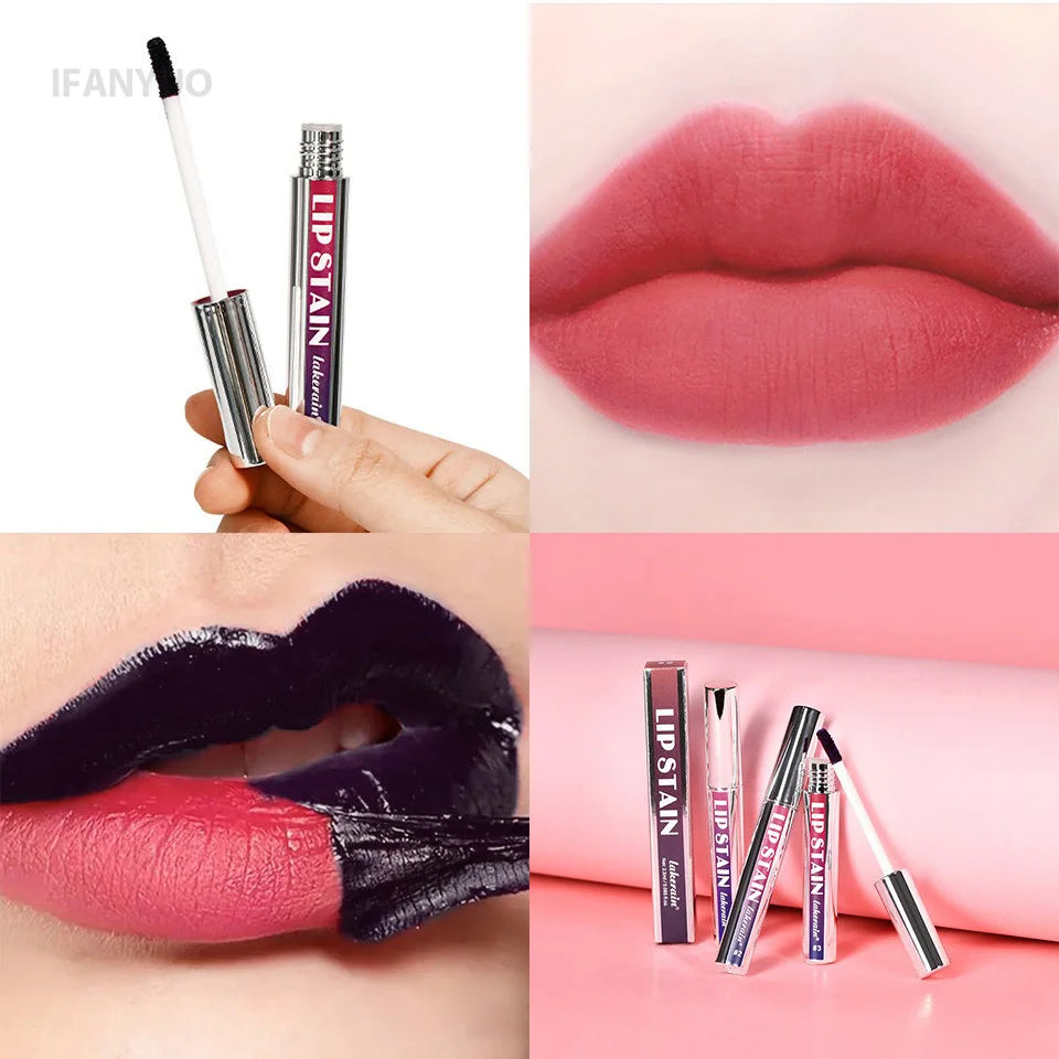 Peel Off Tattoo Lipgloss Waterproof Liquid Matte Lip Tint Tear-off Lip Stain