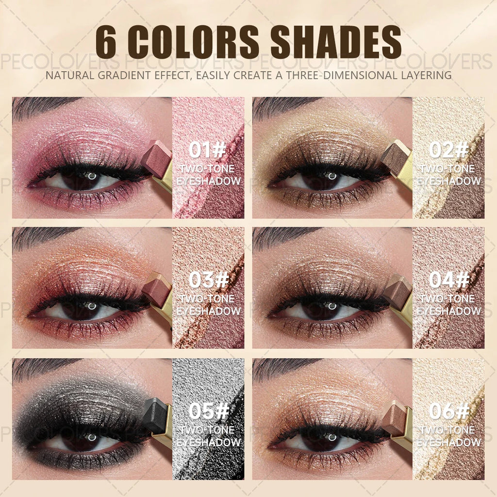 Metallic Shimmer Duo Eyeshadow Stick