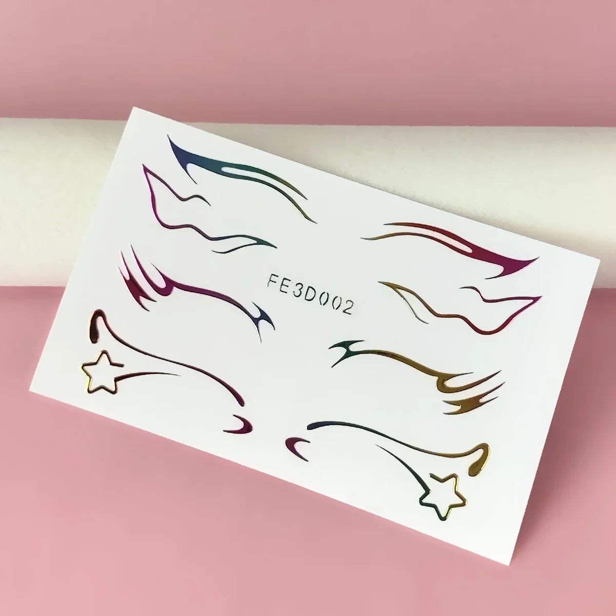 Decoration Stickers Laser Eye Eyeliner Eyebrows Decals