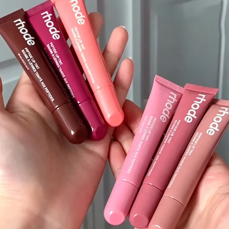 RHODE Makeup Set Lip Balm Smoothing Lip Gloss Hydrating Skin Care Products Blush Stick