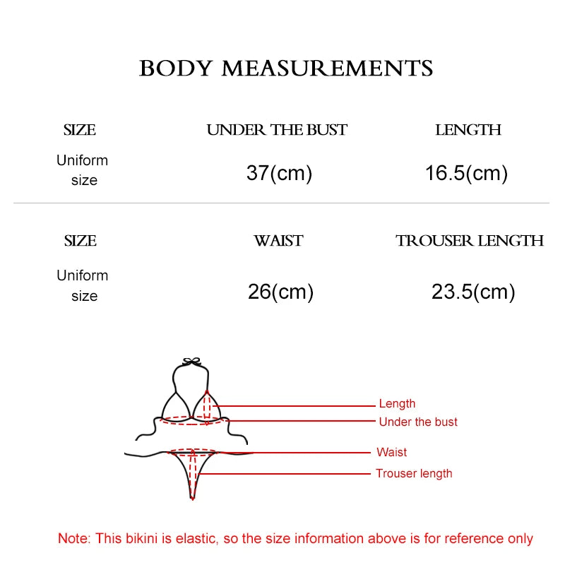 Solid-color Separate Bikini