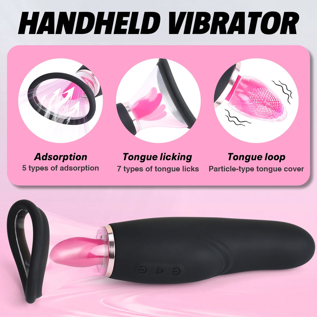 Licking Vibrator Clit Stimulator