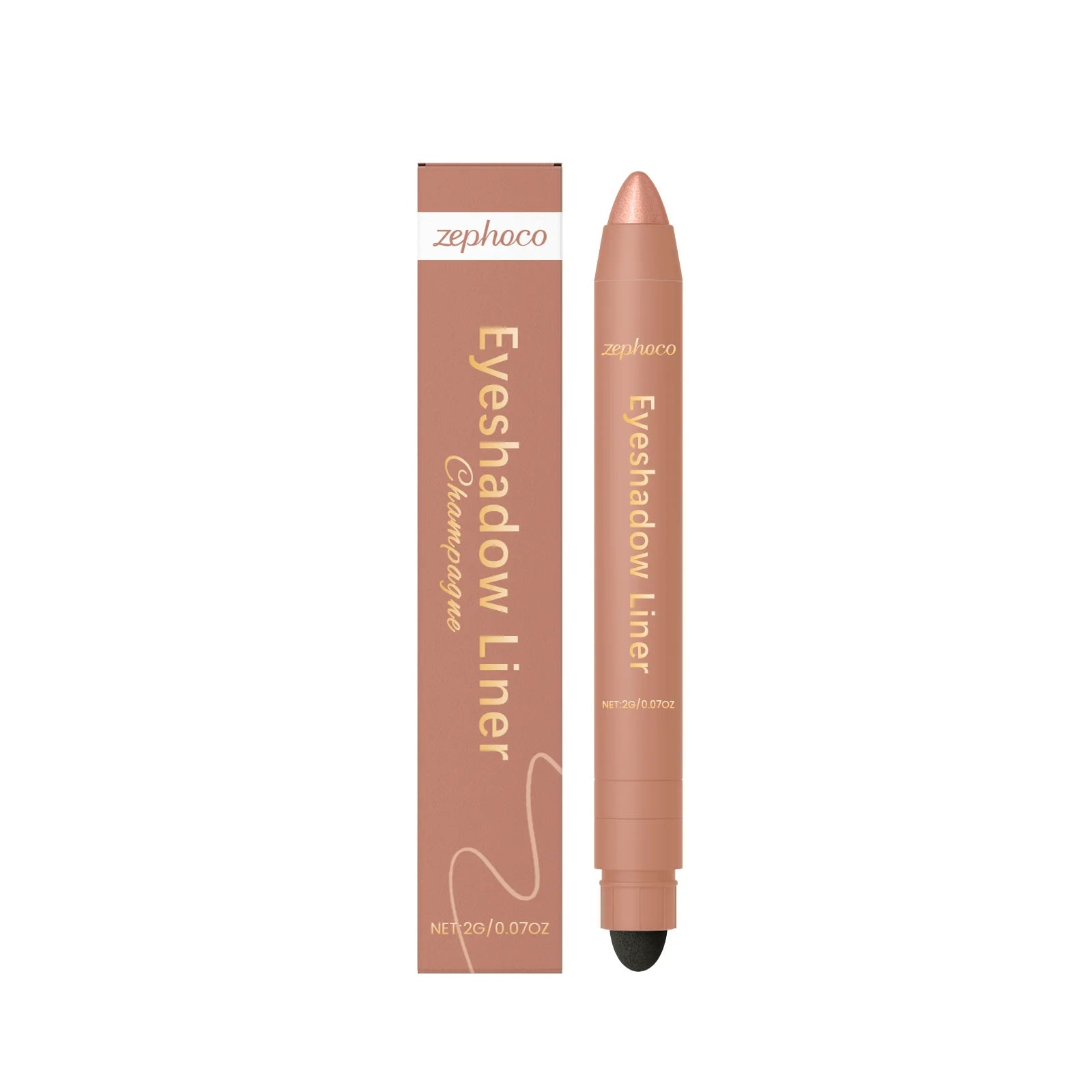 2in1 Eyeliner Pen Smudge Proof Waterproof Formula