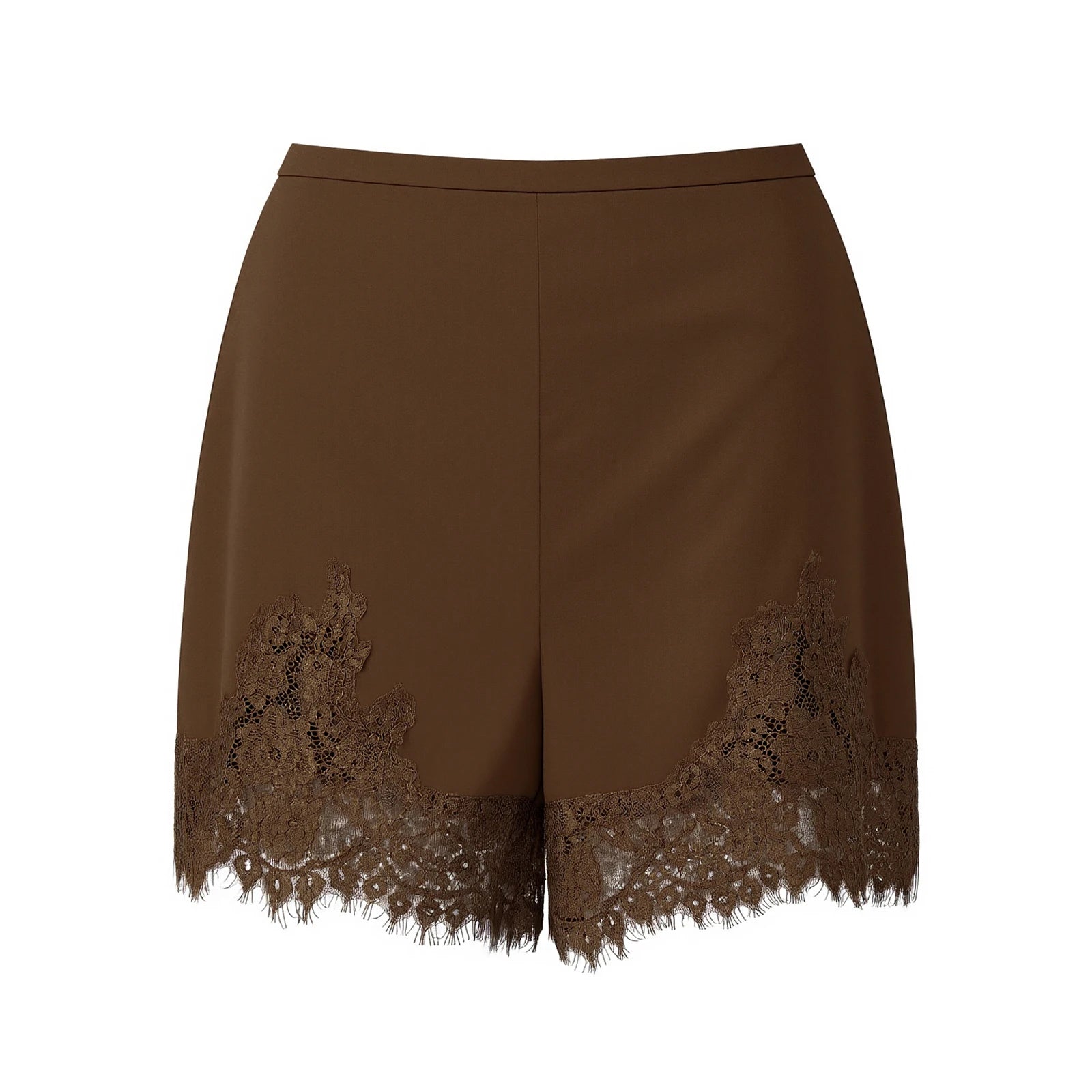 Women Slik Lace Trim Shorts Mini Slip Boxer Shorts