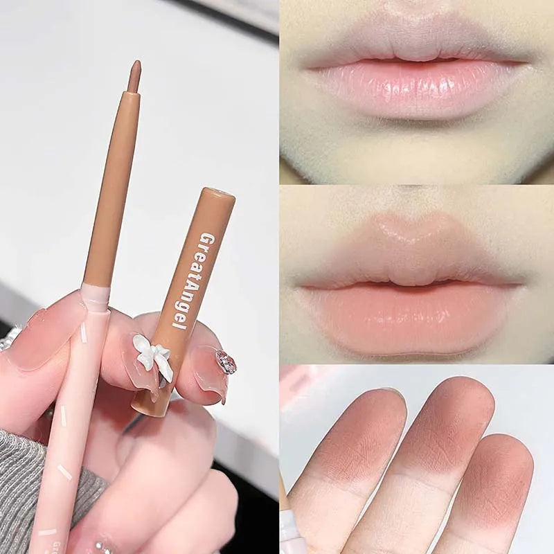 Korean Waterproof Matte Lip Liner Pencil