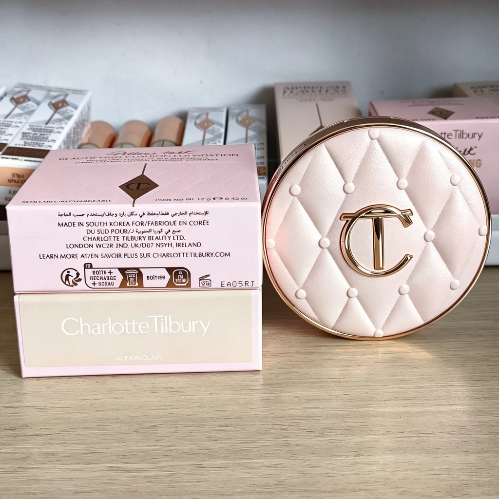 Charlotte Tilbury CT Base Makeup Cushion By The Pillow Long-lasting Concealer