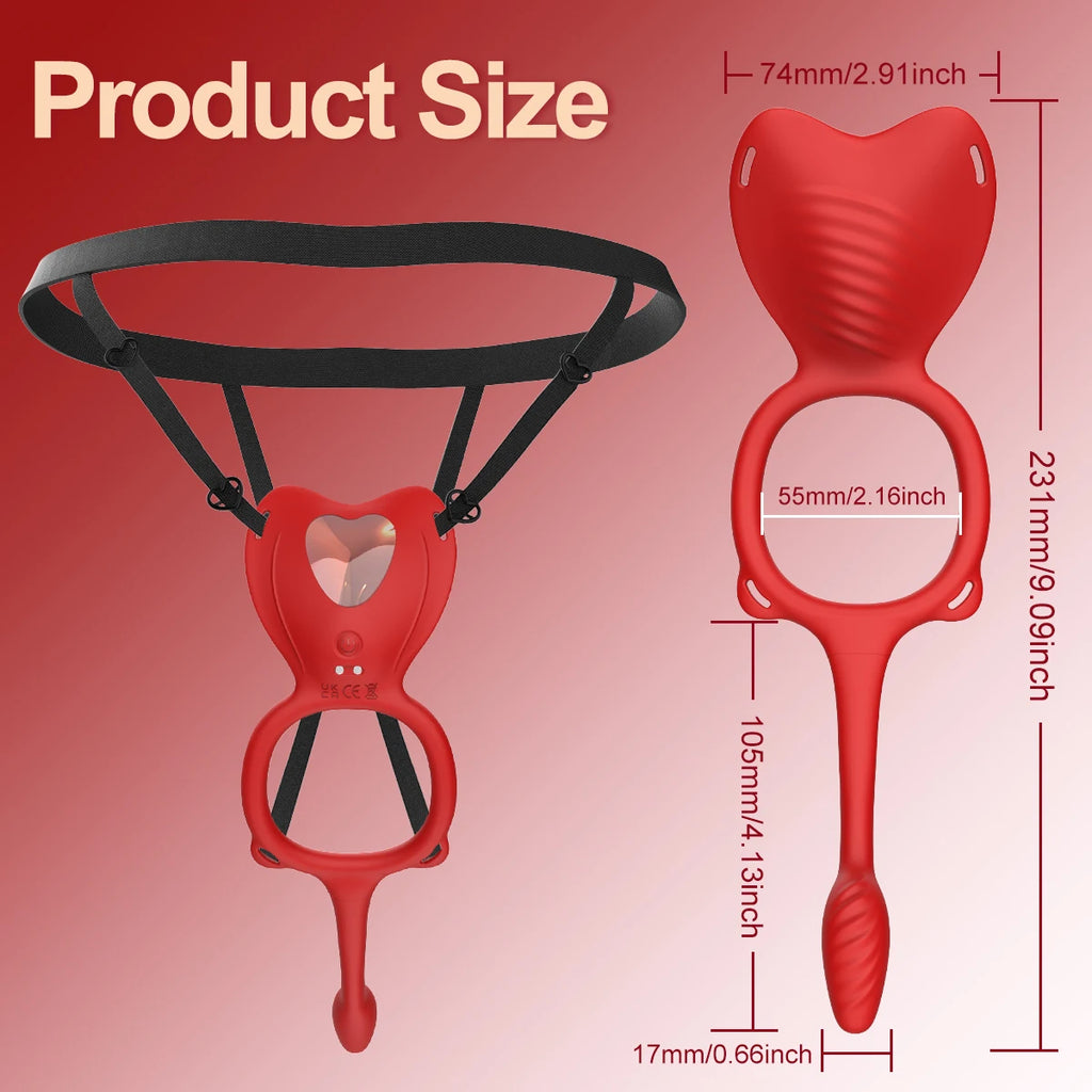 Wearable Panty Vibrator Female 10 Vibration with Wireless Control