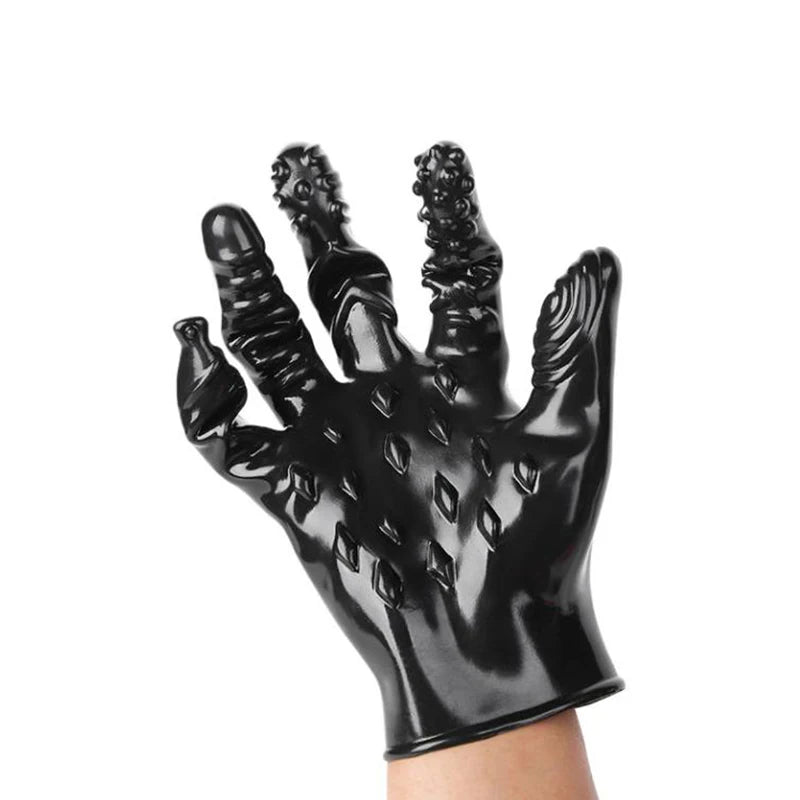 Sex Gloves Masturbation Erotic Finger Gloves Clitoral Stimulator
