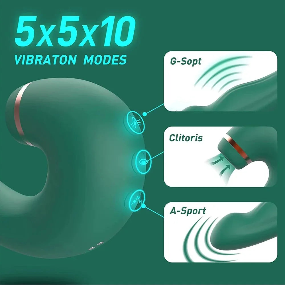 Clitoral Sucking Licking Vibrator