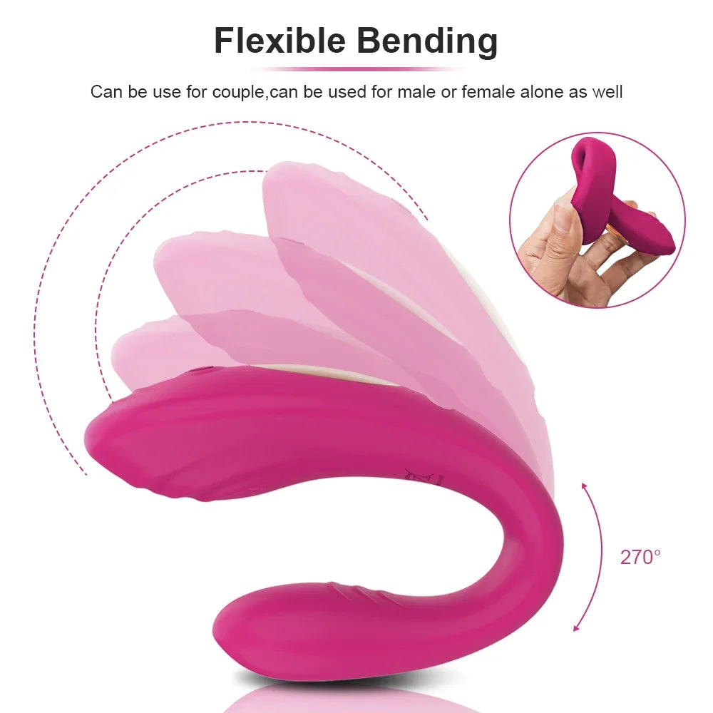 Dildo Vibrator Double Penetration Vagina Vibration