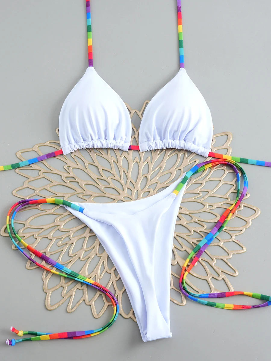Sexy Micro Bikini Set Swimsuit Thong