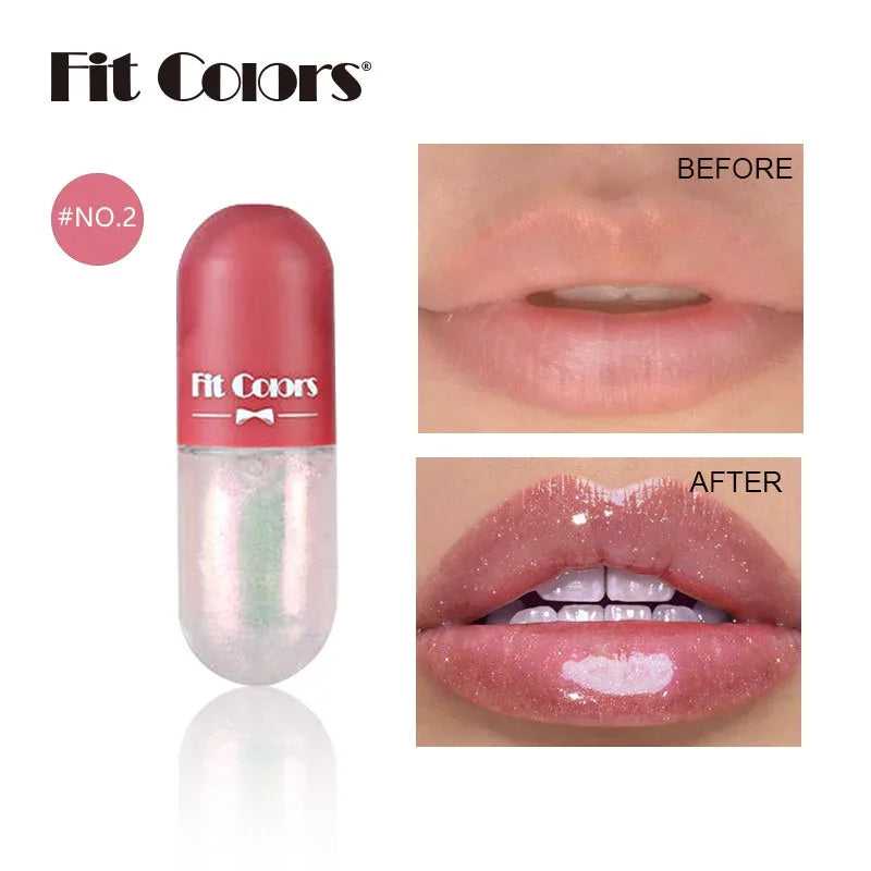 Liquid Lip Balm Moisturizing Transparent Color Changing Lip Plumper