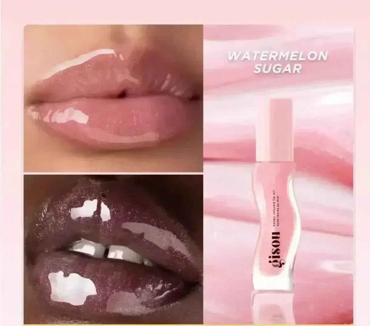 Cherry Honey Strawberry Essence Lip Oil Lipstick Long Lasting Moisturizing